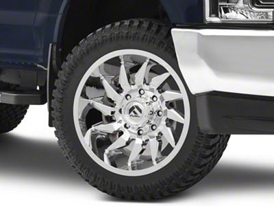 Fuel Wheels Saber Chrome 8-Lug Wheel; 24x12; -44mm Offset (17-22 F-250 Super Duty)