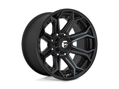 Fuel Wheels Siege Gloss Machined Double Dark Tint 8-Lug Wheel; 18x9; -12mm Offset (17-22 F-250 Super Duty)