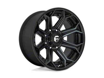 Fuel Wheels Siege Gloss Machined Double Dark Tint 8-Lug Wheel; 22x10; -18mm Offset (17-22 F-250 Super Duty)