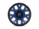 Fuel Wheels Traction Dark Blue with Black Ring 8-Lug Wheel; 20x9; 1mm Offset (17-22 F-250 Super Duty)
