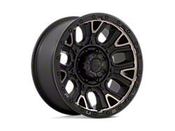 Fuel Wheels Traction Matte Black with Double Dark Tint 8-Lug Wheel; 20x9; 1mm Offset (17-22 F-250 Super Duty)