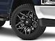 Fuel Wheels Twitch Glossy Black Milled 8-Lug Wheel; 22x10; -18mm Offset (17-22 F-250 Super Duty)