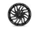 Fuel Wheels Typhoon Matte Black 8-Lug Wheel; 22x10; -18mm Offset (17-22 F-250 Super Duty)