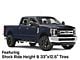 Fuel Wheels Vapor Matte Black Double Dark Tint 8-Lug Wheel; 20x9; 20mm Offset (17-22 F-250 Super Duty)