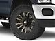 Fuel Wheels Blitz Matte Black Double Dark Tint 8-Lug Wheel; 18x9; -12mm Offset (17-22 F-350 Super Duty SRW)