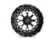 Fuel Wheels Crush Gloss Machined Double Dark Tint 8-Lug Wheel; 22x12; -44mm Offset (17-22 F-350 Super Duty SRW)