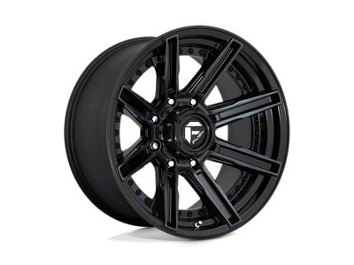 Fuel Wheels Rogue Gloss Machined Double Dark Tint 8-Lug Wheel; 20x10; -18mm Offset (17-22 F-350 Super Duty SRW)