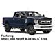 Fuel Wheels Triton Gloss Black Milled 8-Lug Wheel; 22x14; -75mm Offset (17-22 F-350 Super Duty SRW)