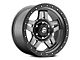 Fuel Wheels Anza Anthracite with Black Ring 6-Lug Wheel; 17x8.5; -6mm Offset (99-06 Sierra 1500)