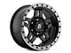 Fuel Wheels Anza Matte Black with Anthracite Ring 6-Lug Wheel; 17x8.5; 6mm Offset (99-06 Sierra 1500)