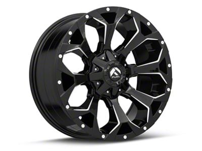 Fuel Wheels Assault Gloss Black 6-Lug Wheel; 20x9; 1mm Offset (99-06 Sierra 1500)