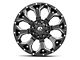 Fuel Wheels Assault Gloss Black 6-Lug Wheel; 20x9; 1mm Offset (99-06 Sierra 1500)