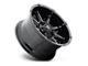 Fuel Wheels Coupler Gloss Black 6-Lug Wheel; 20x9; 1mm Offset (99-06 Sierra 1500)