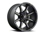 Fuel Wheels Coupler Matte Black Machined 6-Lug Wheel; 20x9; 1mm Offset (99-06 Sierra 1500)