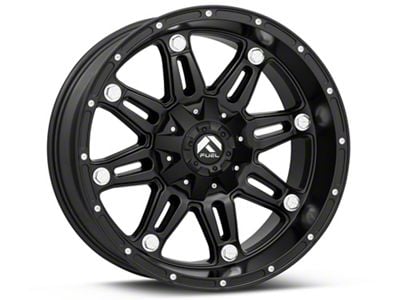 Fuel Wheels Hostage Matte Black 6-Lug Wheel; 20x10; -24mm Offset (99-06 Sierra 1500)