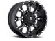 Fuel Wheels Krank Matte Black Milled 6-Lug Wheel; 20x10; -24mm Offset (99-06 Sierra 1500)