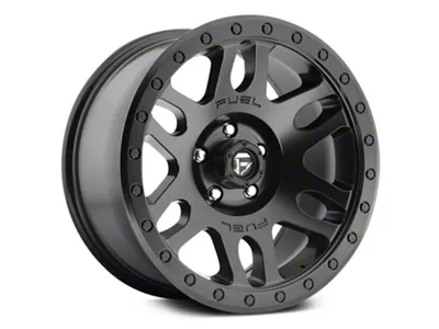 Fuel Wheels Recoil Matte Black 6-Lug Wheel; 18x9; 20mm Offset (99-06 Sierra 1500)