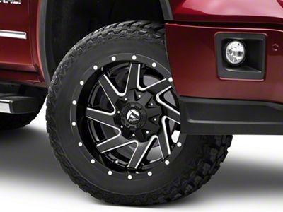 Fuel Wheels Renegade Matte Black Milled 6-Lug Wheel; 20x10; -18mm Offset (99-06 Sierra 1500)