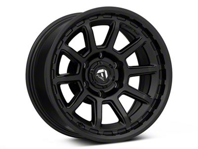 Fuel Wheels Torque Matte Black 6-Lug Wheel; 17x9; -12mm Offset (99-06 Sierra 1500)