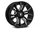 Fuel Wheels Rage Gloss Black Milled 6-Lug Wheel; 20x9; 1mm Offset (99-06 Silverado 1500)