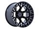 Fuel Wheels Charger Gloss Black Brushed Dark Tint 6-Lug Wheel; 22x10; -18mm Offset (19-23 Ranger)