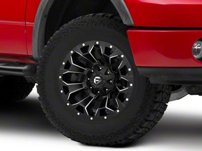 Fuel Wheels Assault Satin Black Milled 6-Lug Wheel; 17x8.5; 14mm Offset (04-08 F-150)