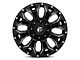 Fuel Wheels Assault Satin Black Milled 6-Lug Wheel; 17x8.5; 14mm Offset (04-08 F-150)