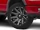 Fuel Wheels Contra Gloss Black Milled 6-Lug Wheel; 22x10; -19mm Offset (04-08 F-150)