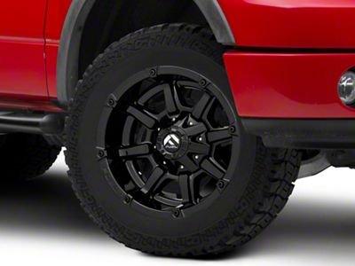 Fuel Wheels Coupler Gloss Black 6-Lug Wheel; 20x10; -18mm Offset (04-08 F-150)