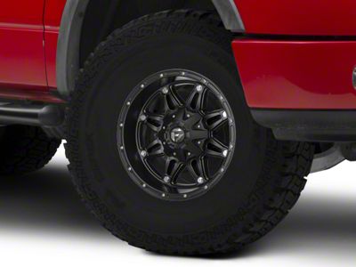 Fuel Wheels Hostage Matte Black 6-Lug Wheel; 17x9; -12mm Offset (04-08 F-150)