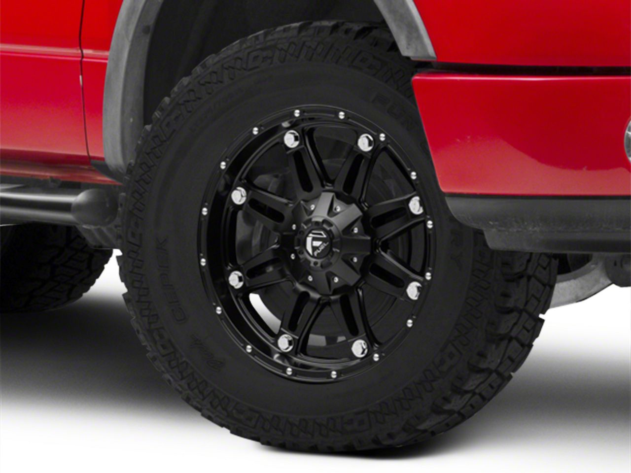 Fuel Wheels F-150 Hostage Matte Black 6-Lug Wheel - 20x9 +20mm Offset ...