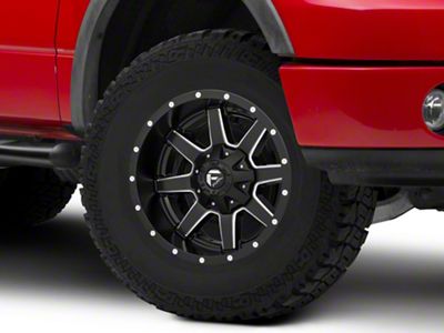 Fuel Wheels Maverick Matte Black Milled 6-Lug Wheel; 17x9; 20mm Offset (04-08 F-150)