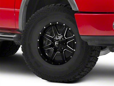 Fuel Wheels Maverick Matte Black Milled 6-Lug Wheel; 18x9; 20mm Offset (04-08 F-150)