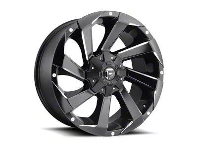 Fuel Wheels Razor Matte Black Milled 6-Lug Wheel; 18x9; 20mm Offset (04-08 F-150)