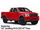 Fuel Wheels Rebel Matte Black 6-Lug Wheel; 17x9; -12mm Offset (04-08 F-150)