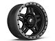 Fuel Wheels Anza Matte Black with Anthracite Ring 6-Lug Wheel; 17x8.5; 6mm Offset (07-13 Sierra 1500)