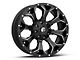 Fuel Wheels Assault Satin Black Milled 6-Lug Wheel; 20x9; 1mm Offset (07-13 Sierra 1500)