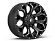 Fuel Wheels Assault Satin Black Milled 6-Lug Wheel; 20x9; 1mm Offset (07-13 Sierra 1500)