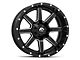 Fuel Wheels Maverick Gloss Black Milled 6-Lug Wheel; 17x9; 1mm Offset (07-13 Sierra 1500)
