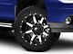 Fuel Wheels Maverick Matte Black Machined 6-Lug Wheel; 20x10; -24mm Offset (07-13 Sierra 1500)