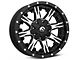 Fuel Wheels NUTZ Matte Black Machined 6-Lug Wheel; 20x10; -24mm Offset (07-13 Sierra 1500)