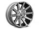 Fuel Wheels Contra Platinum Brushed Gunmetal 6-Lug Wheel; 20x9; 2mm Offset (07-13 Sierra 1500)