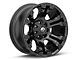 Fuel Wheels Vapor Matte Black 6-Lug Wheel; 20x10; -18mm Offset (07-13 Sierra 1500)