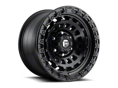 Fuel Wheels Zephyr Matte Black 6-Lug Wheel; 17x9; -12mm Offset (07-13 Sierra 1500)