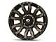 Fuel Wheels Blitz Matte Black with Dark Tint 6-Lug Wheel; 17x9; -12mm Offset (07-13 Silverado 1500)