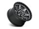 Fuel Wheels Kicker Matte Gunmetal with Black Lip 6-Lug Wheel; 20x9; 20mm Offset (07-13 Silverado 1500)