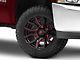 Fuel Wheels Rage Gloss Black Red Tinted 6-Lug Wheel; 20x10; -18mm Offset (07-13 Silverado 1500)