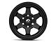 Fuel Wheels Shok Matte Black 6-Lug Wheel; 17x10; -18mm Offset (07-13 Silverado 1500)