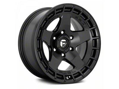 Fuel Wheels Warp Satin Black 6-Lug Wheel; 17x9; 1mm Offset (07-13 Silverado 1500)