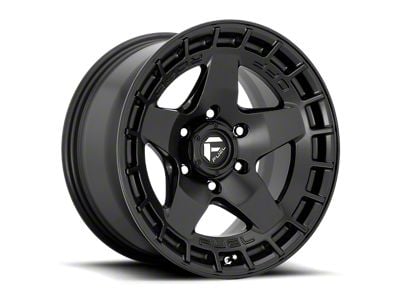 Fuel Wheels Warp Satin Black 6-Lug Wheel; 20x9; 1mm Offset (07-13 Silverado 1500)